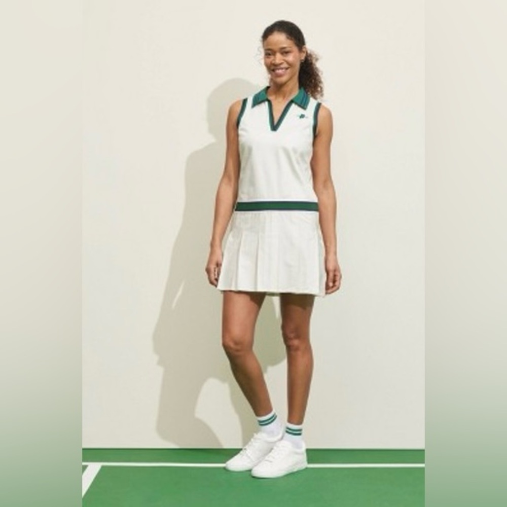 Prince pickleball, racquetball, tennis dress - green/cream